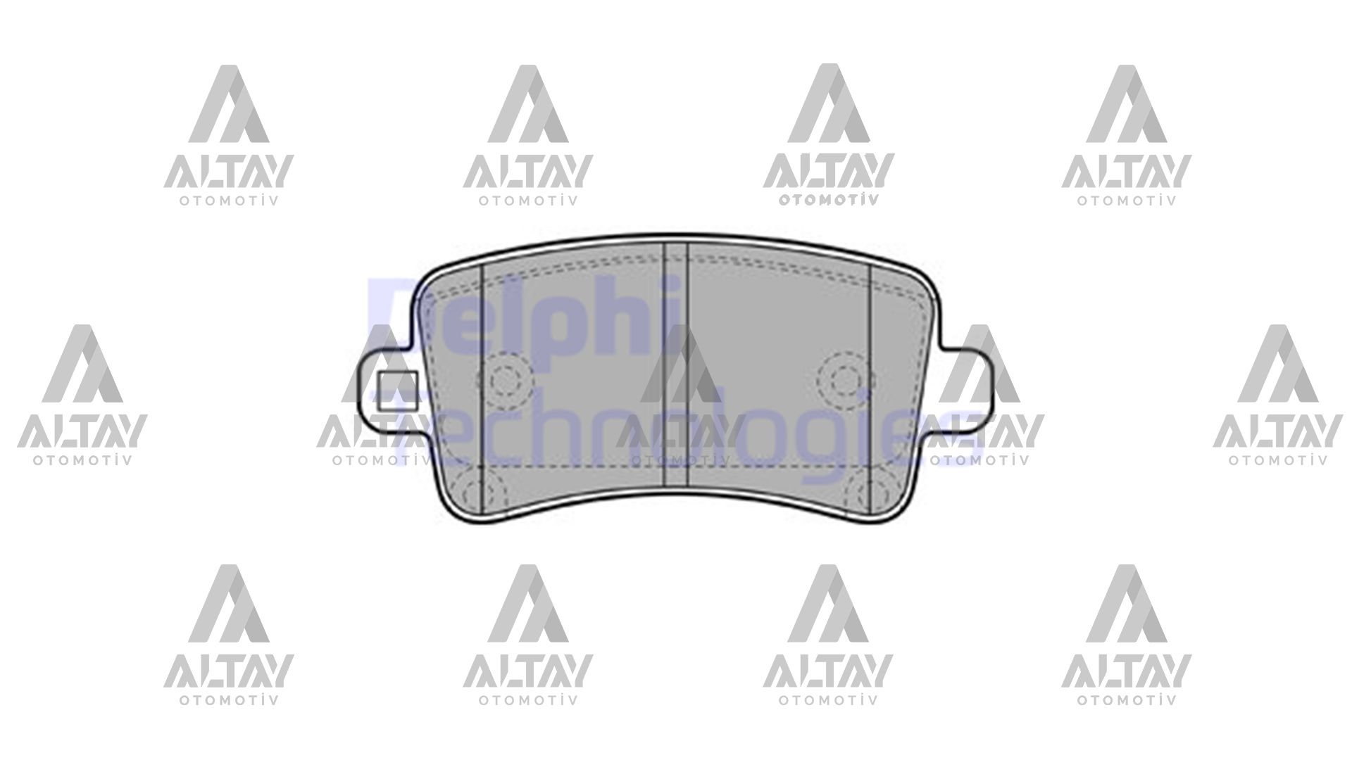 Opel Insignia Arka Fren Balata OEM 1605366 Opel Insignia Arka Fren Balata OEM 1605366